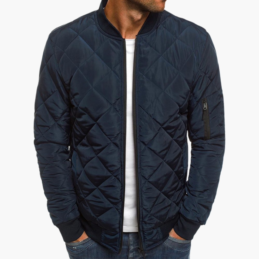 Invernale Uomo Giacca Bomber Trapuntata | Altivaro
