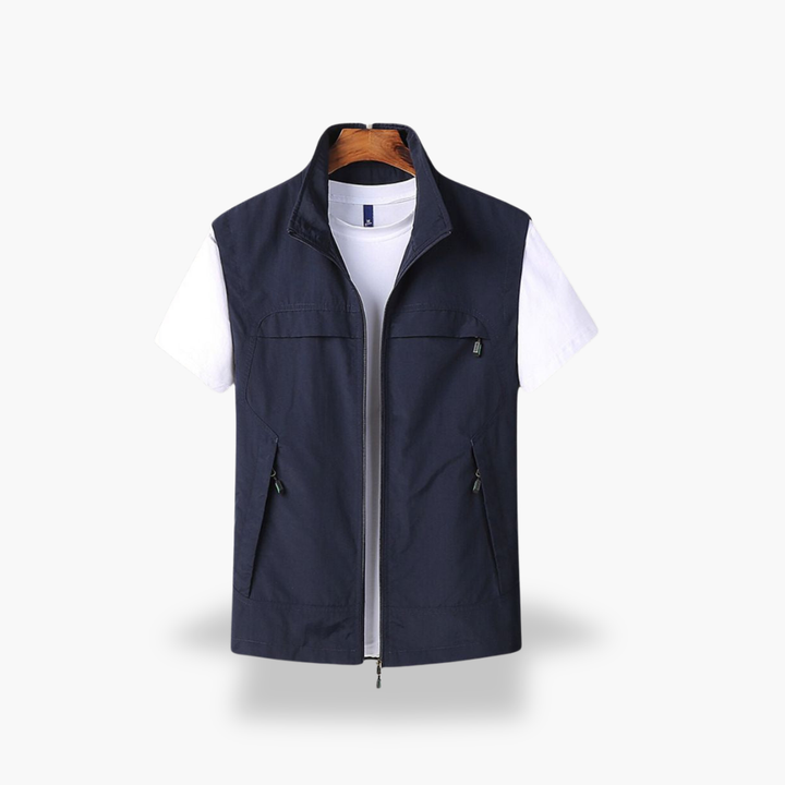 Gilet Smanicato Uomo Casual Multitasche | Altivaro-Altivaro