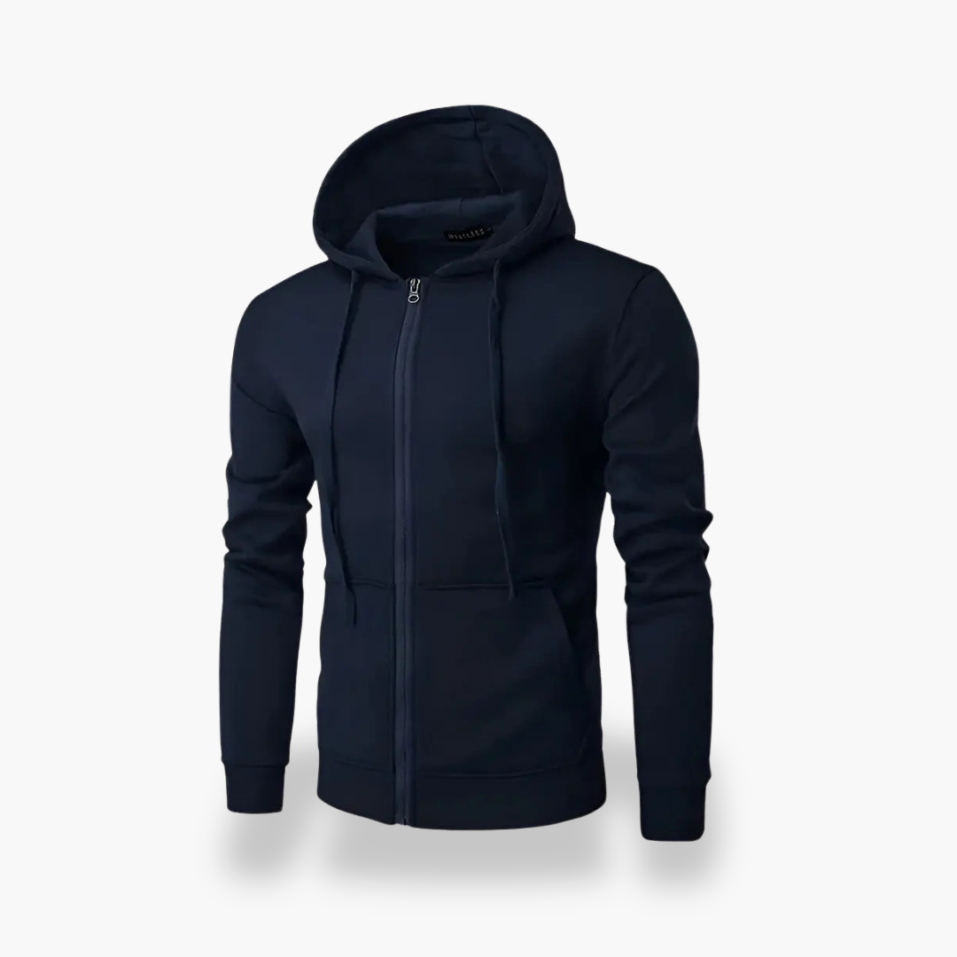 Men's Hoodie with Hood and Zip | Altivaro