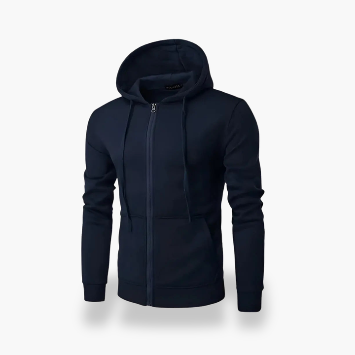 Men's Hoodie with Hood and Zip | Altivaro