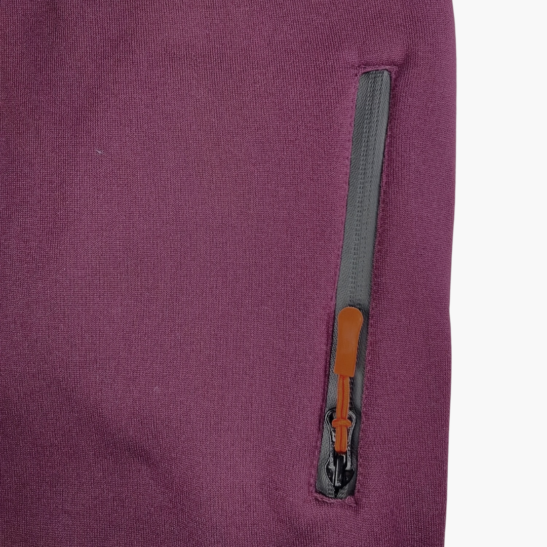 Felpa con cappuccio uomo con zip e tasche laterali | Altivaro