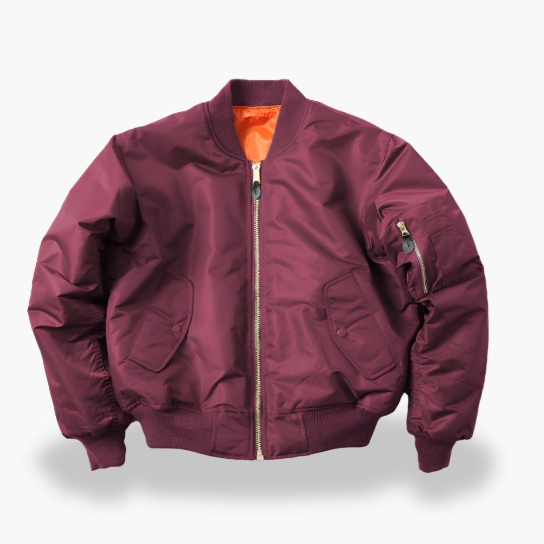 Giacca Bomber Unisex Leggera Casual Poliestere Zip Tasche | Altivaro