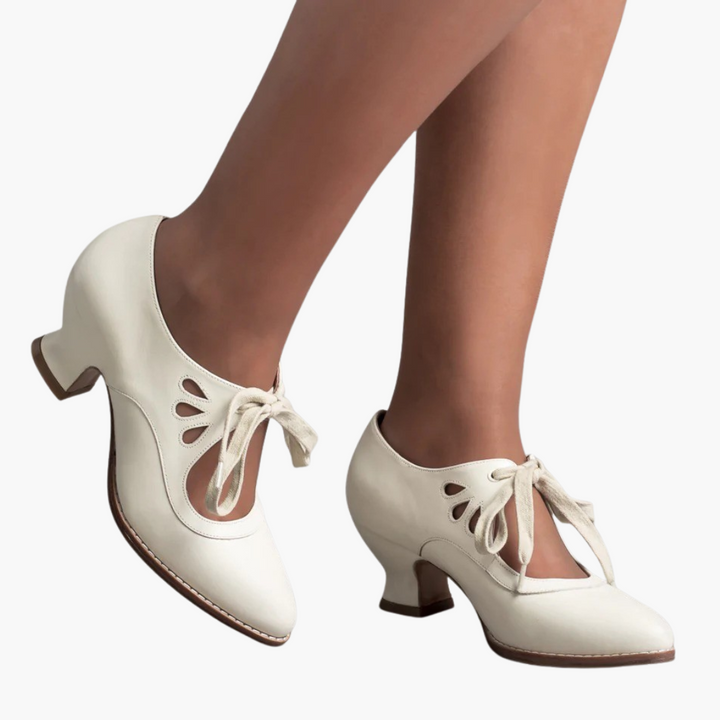 Scarpe Donna Ortopediche in Pelle con Tacco Medio | Altivaro