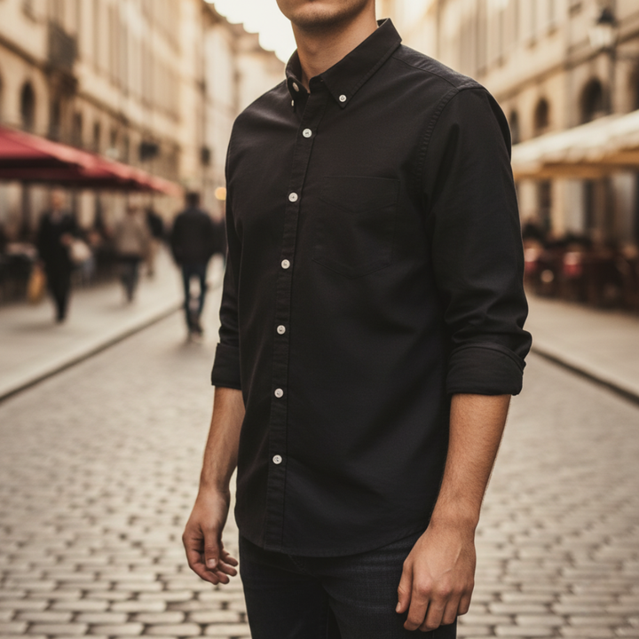 Camicia Uomo con Colletto Button-Down | Altivaro