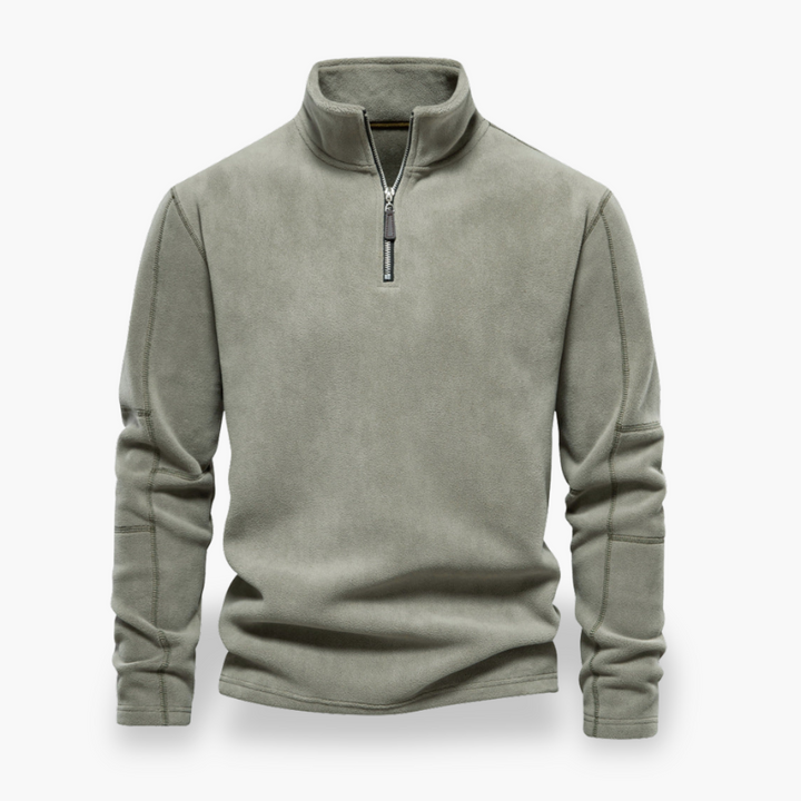 Men's Zip-Up Fleece Sweatshirt | Altivaro