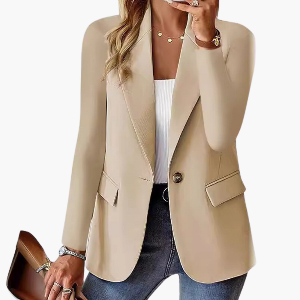 Blazer Donna Elegante Manica Lunga Casual Ufficio | Altivaro-Altivaro