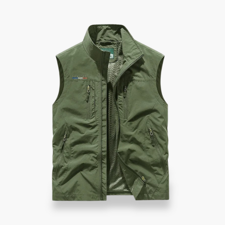 Gilet Uomo Outdoor Tessuto Traspirante | Altivaro