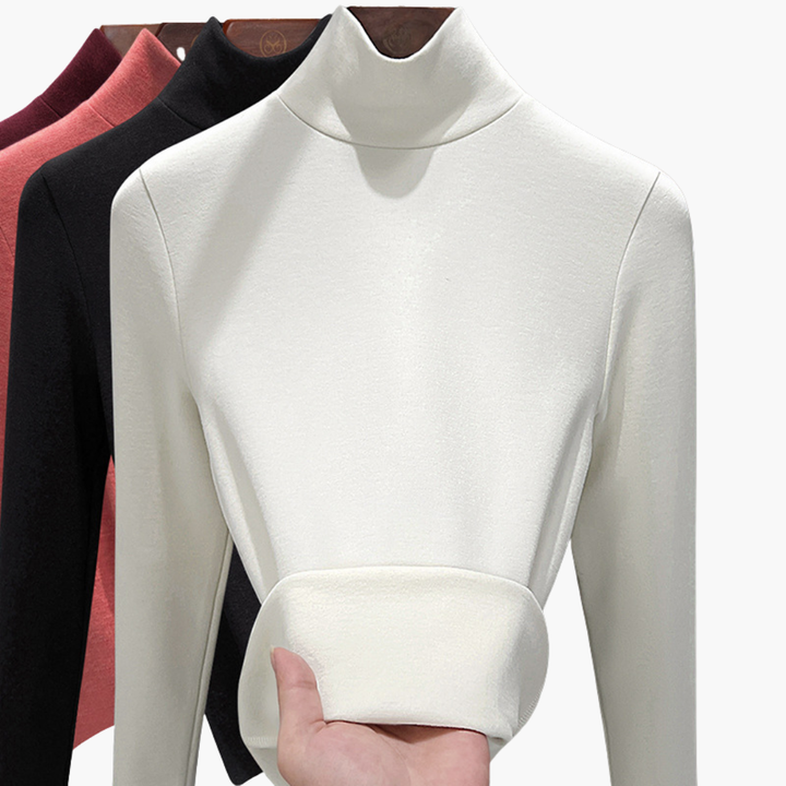 Maglione da Donna a Collo Alto in Maglia | Altivaro