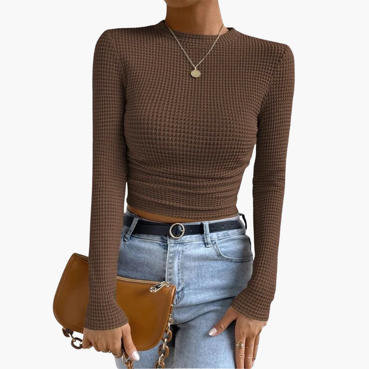 Maglia Donna a Maniche Lunghe Aderente | Altivaro