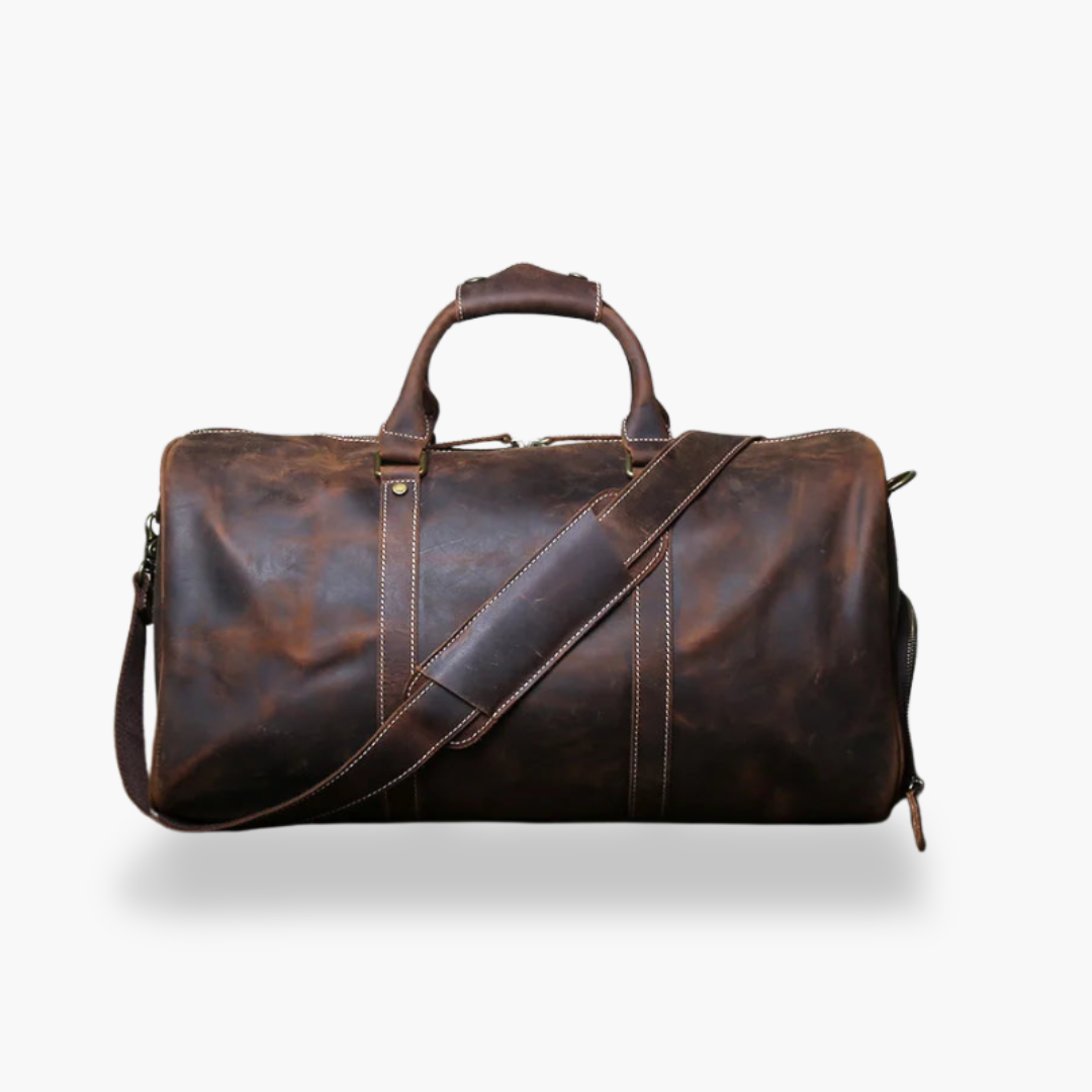 Herren Leder Reisetasche Wochenendtasche Vintage | Altivaro