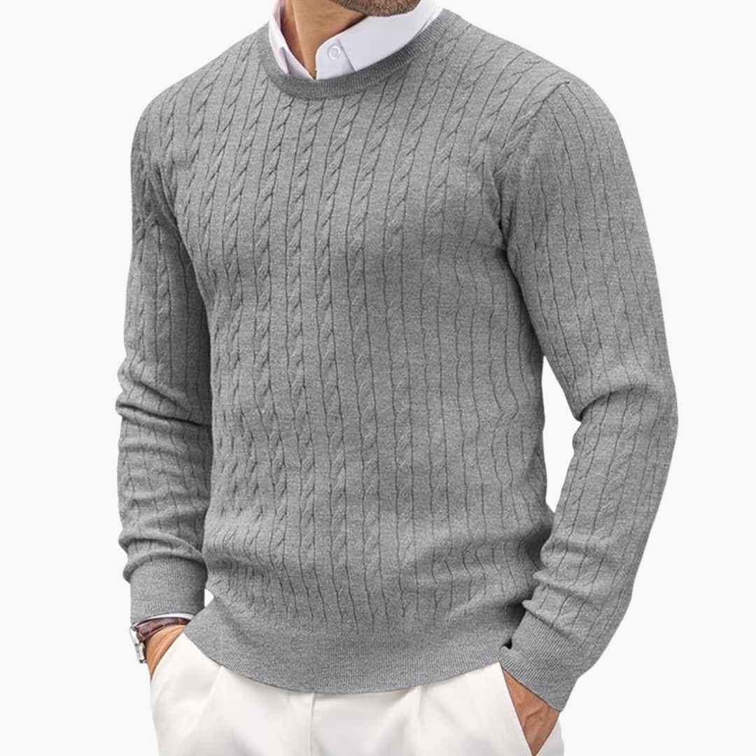 Maglione Uomo in Filo Intrecciato | Altivaro