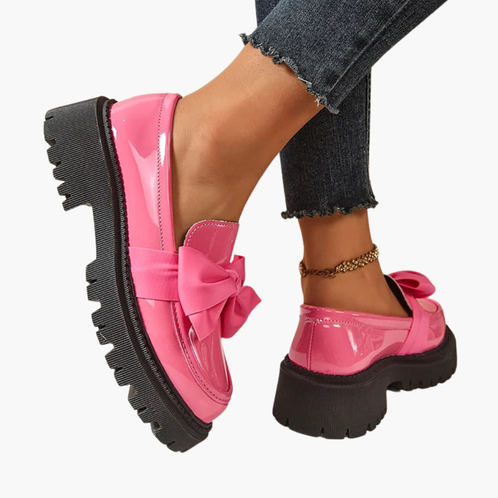 Women's Orthopedic Moccasins with Bow | Altivaro