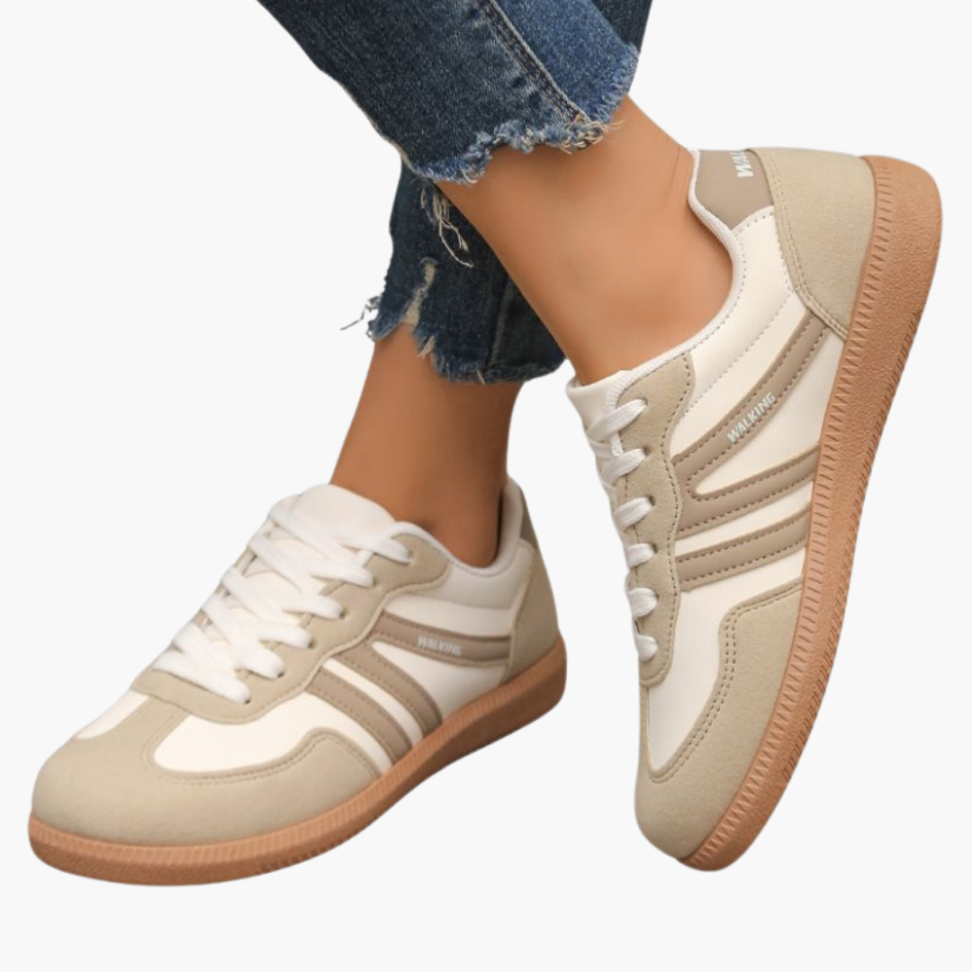 Sneakers Donna Animalier Lacci Retro Comfort Ortopediche | Altivaro-Altivaro
