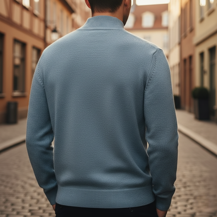 Maglione Collo Alto in Cashmere Uomo | Altivaro