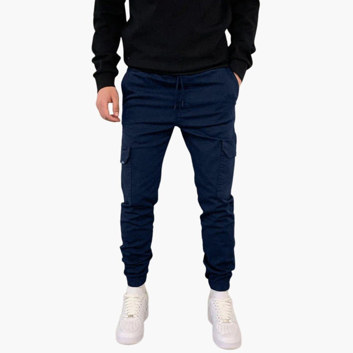 Pantaloni Cargo Uomo Jogger Elastici | Altivaro