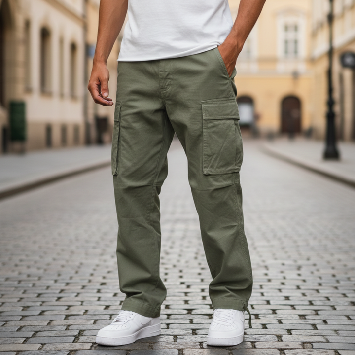 Herren Cargo-Hose aus Polyester | Altivaro