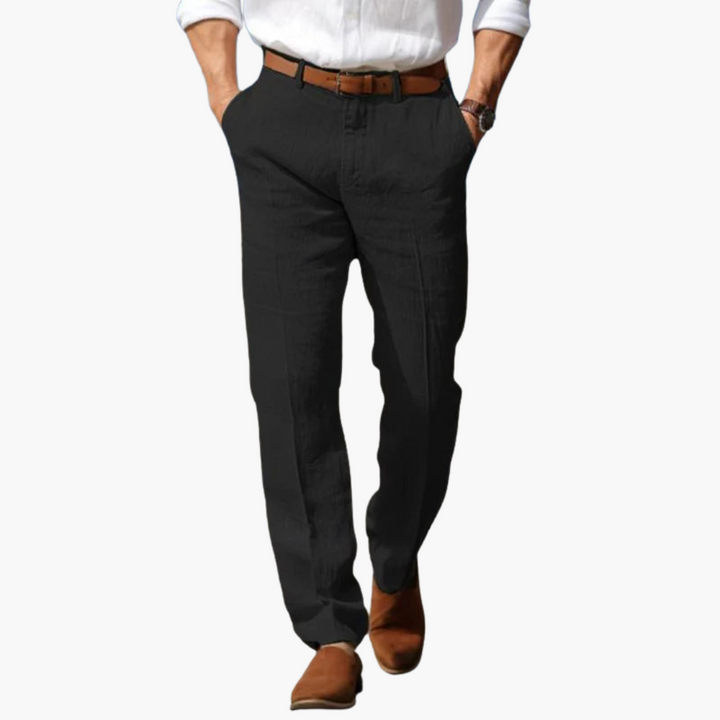 Pantaloni Uomo Slim Fit Estivi in Lino | Altivaro