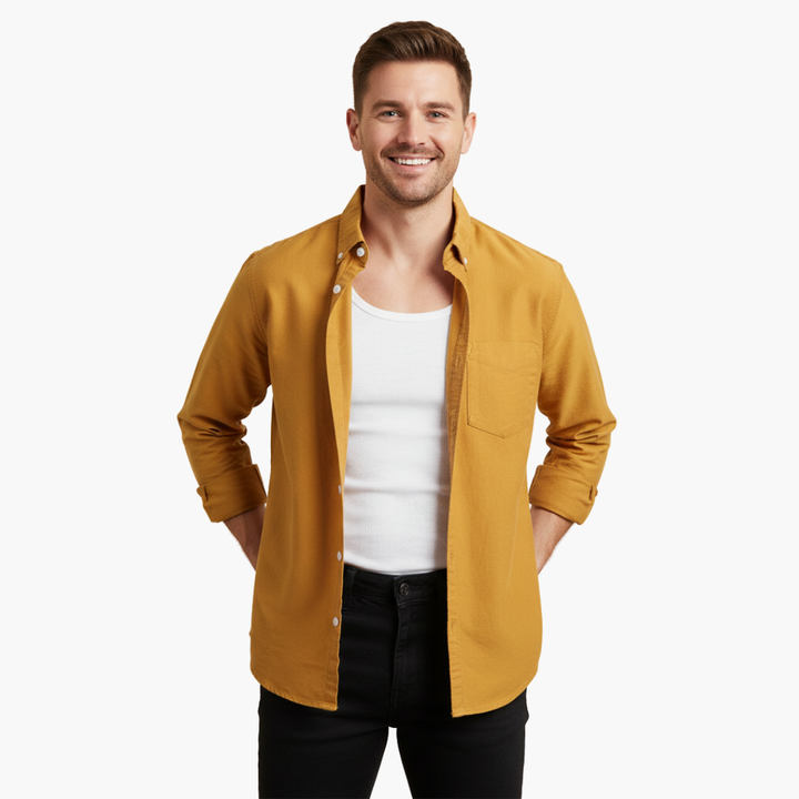 Camicia Uomo Casual Elegante a Maniche Lunghe | Altivaro