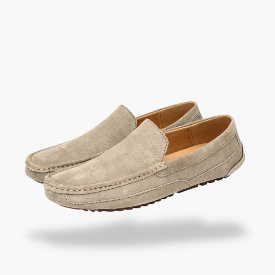 Men's Orthopedic Suede Shoes with Slip-On Design | Altivaro