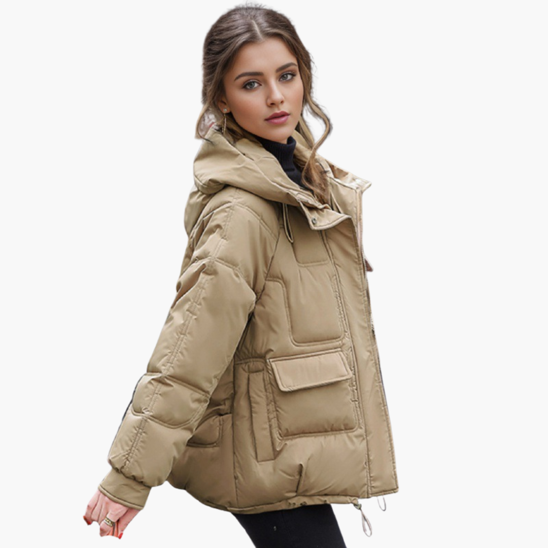 Piumino Donna Imbottito con Cappuccio Invernale | Altivaro