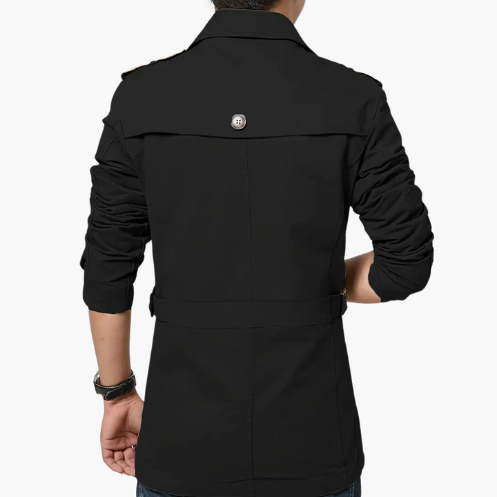 Cappotto Uomo con Bottoni e Cappuccio | Altivaro