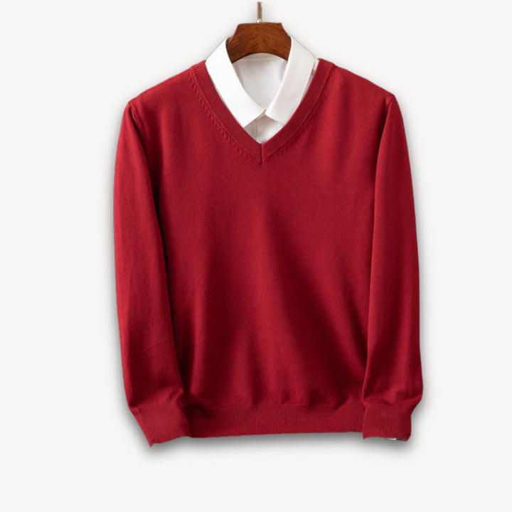 Maglione Scollo V Uomo Casual | Altivaro-Altivaro
