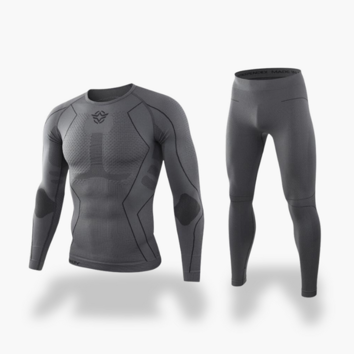 Tuta Termica Uomo Abbigliamento Sportivo Compressione Spandex | Altivaro