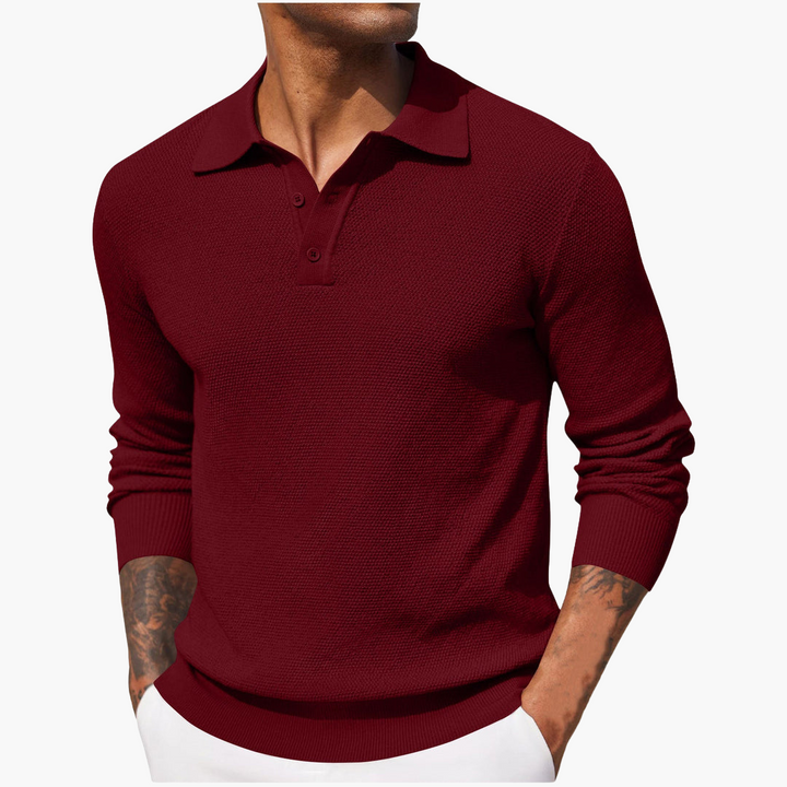 Maglione Polo Uomo Maniche Lunghe | Altivaro