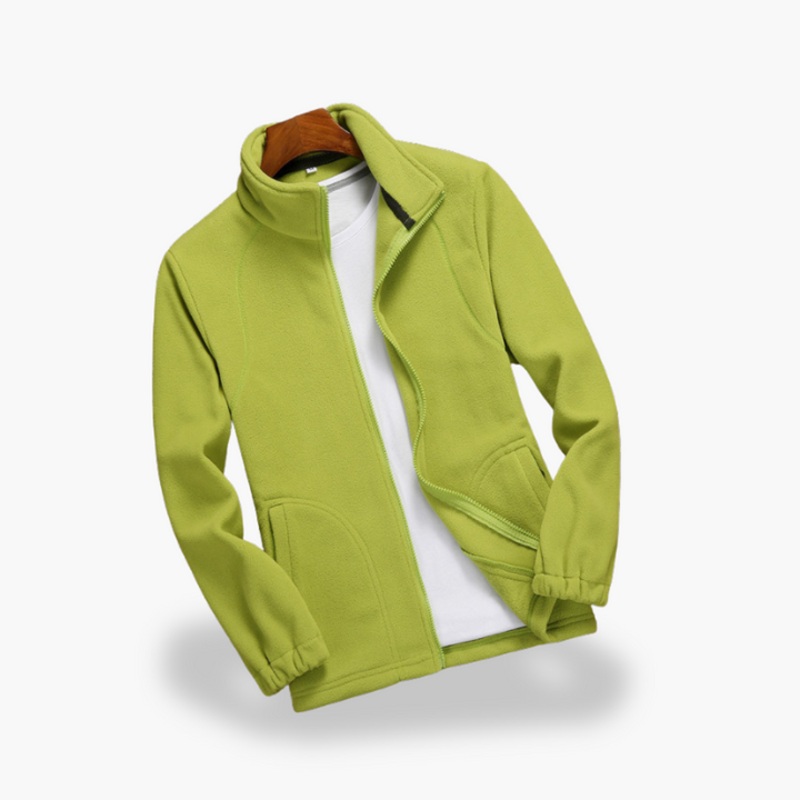 Giacca in Pile con Zip Donna Casual Invernale | Altivaro
