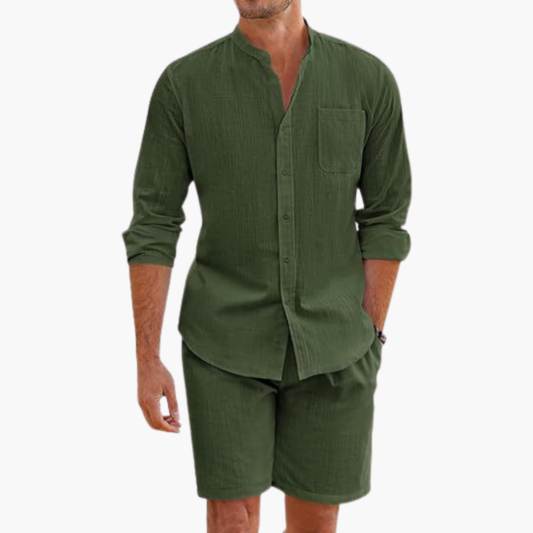Shorts and Shirt Men in Polyester | Altivaro
