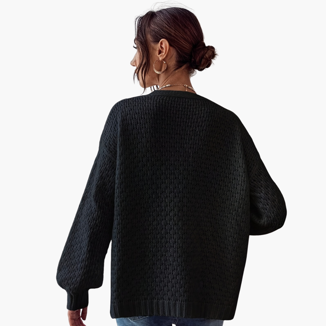 Cardigan Donna con Motivo Floreale | Altivaro
