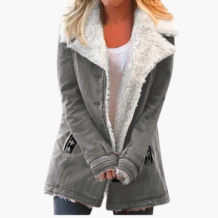 Giacca Denim Donna con Fodera in Pelliccia | Altivaro