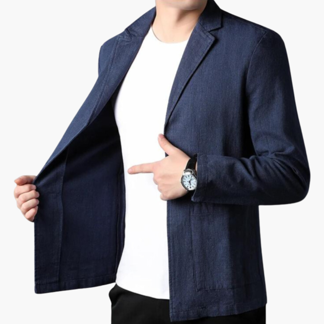 Giacca Uomo Lino Leggera | Altivaro