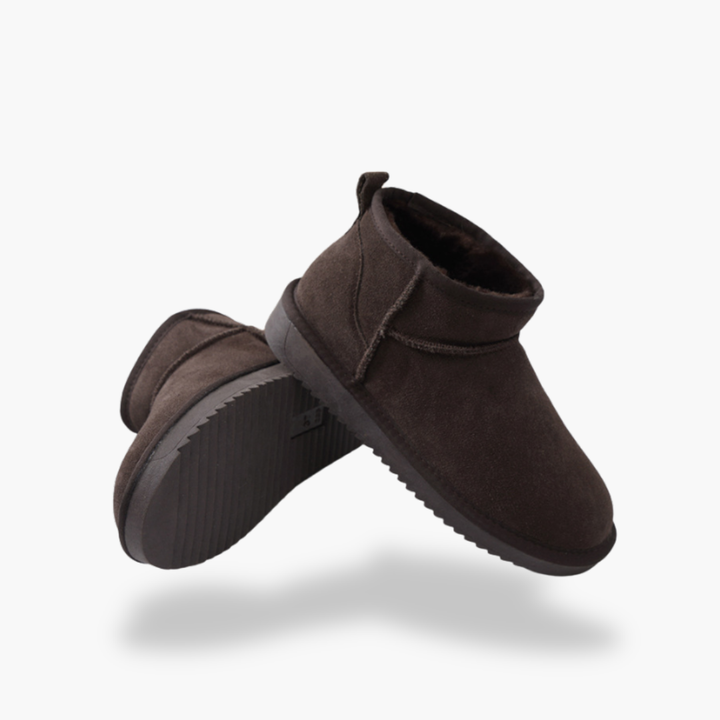 Women's Winter Orthopedic Ankle Boots in Suede Leather | Altivaro