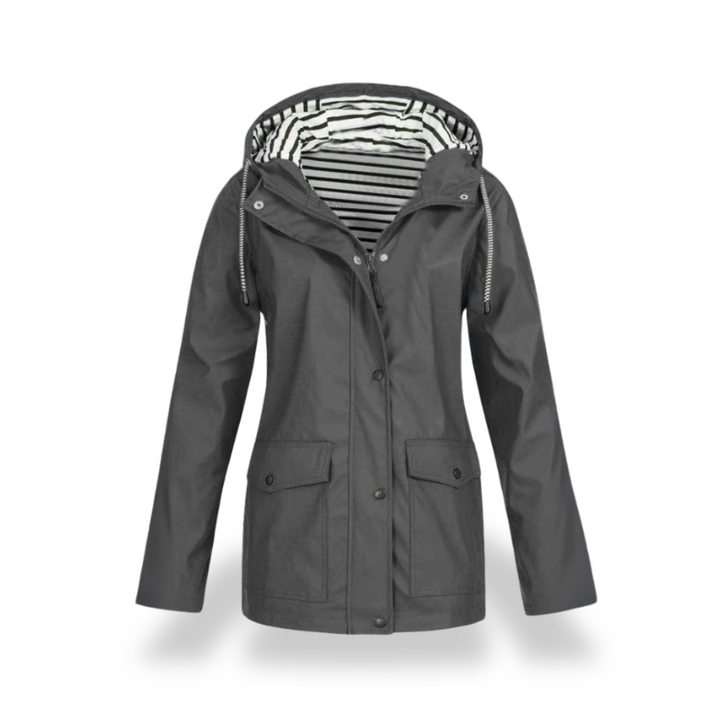 Giacca Impermeabile Donna con Cappuccio Antipioggia | Altivaro