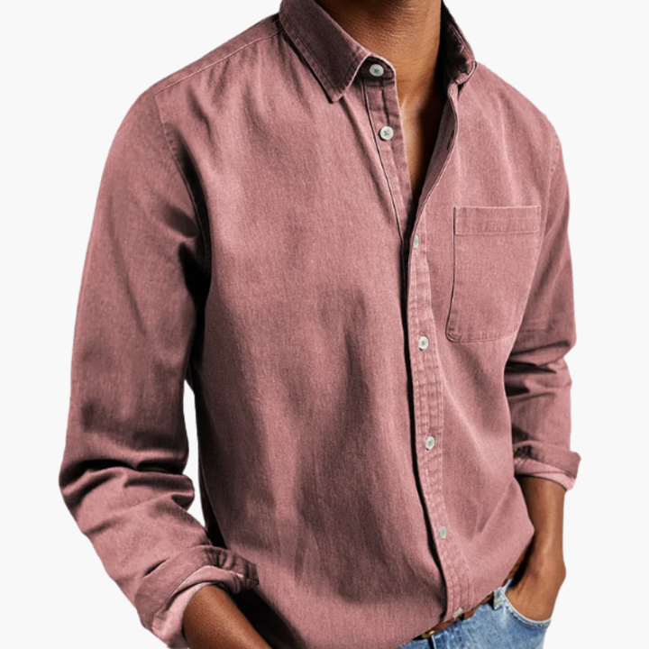 Camicia Uomo Cotone Maniche Lunghe | Altivaro
