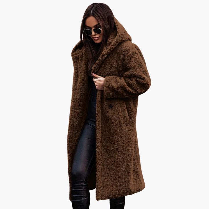 Cappotto Donna Lungo Invernale in Peluche | Altivaro