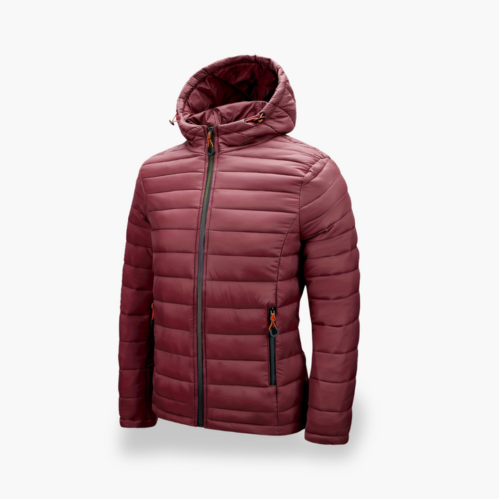 Giacca Uomo Piumino con Cappuccio e Zip | Altivaro