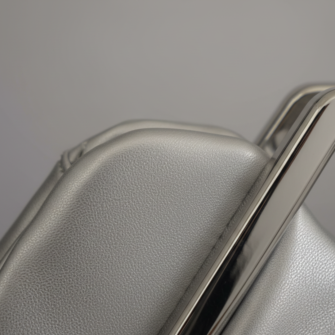 Borsa Donna con Manico Oro in Ecopelle | Altivaro