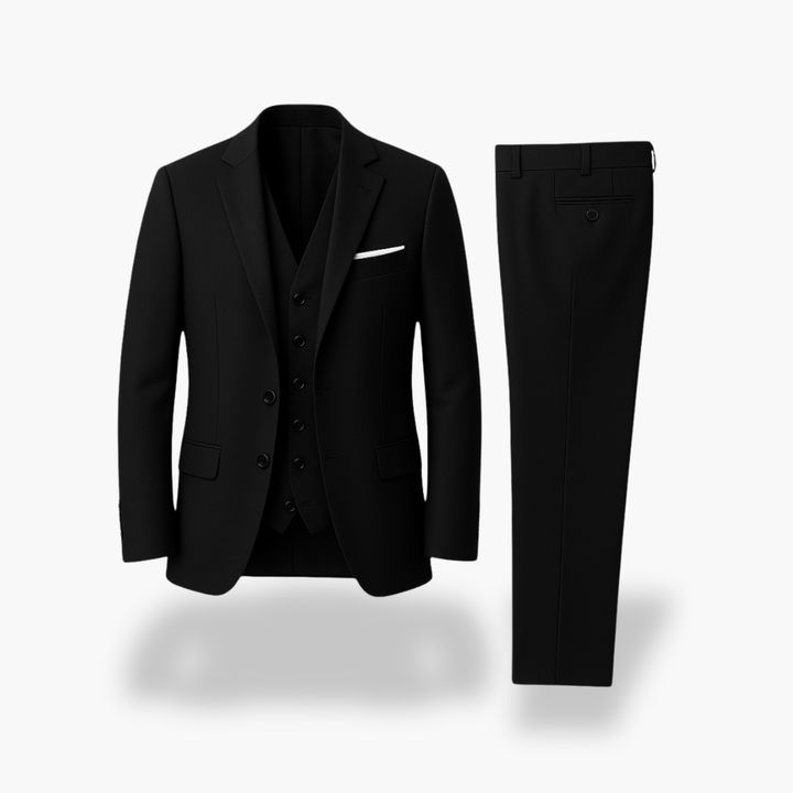 Completo da Uomo in Lana con Giacca, Gilet e Pantaloni | Altivaro