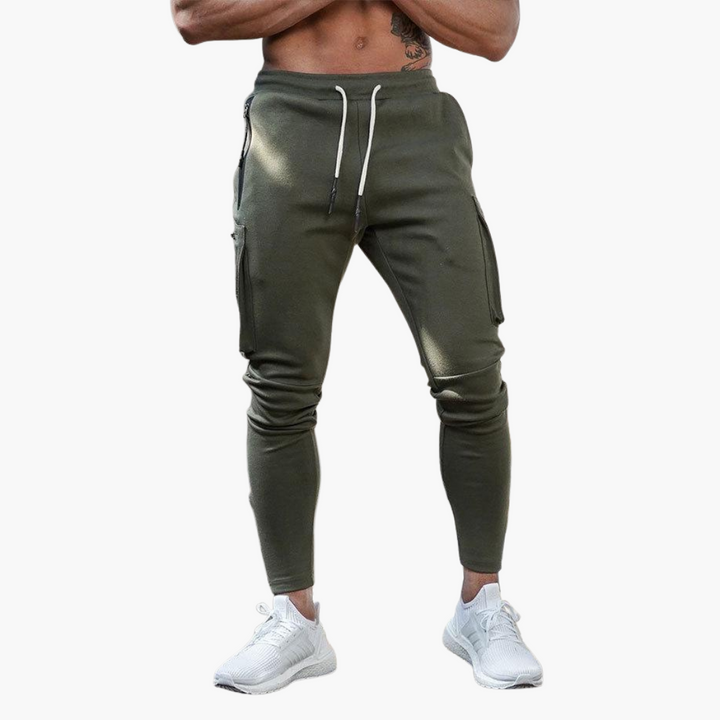 Pantaloni Tuta Uomo Camo Slim Fit Jogger Cargo | Altivaro