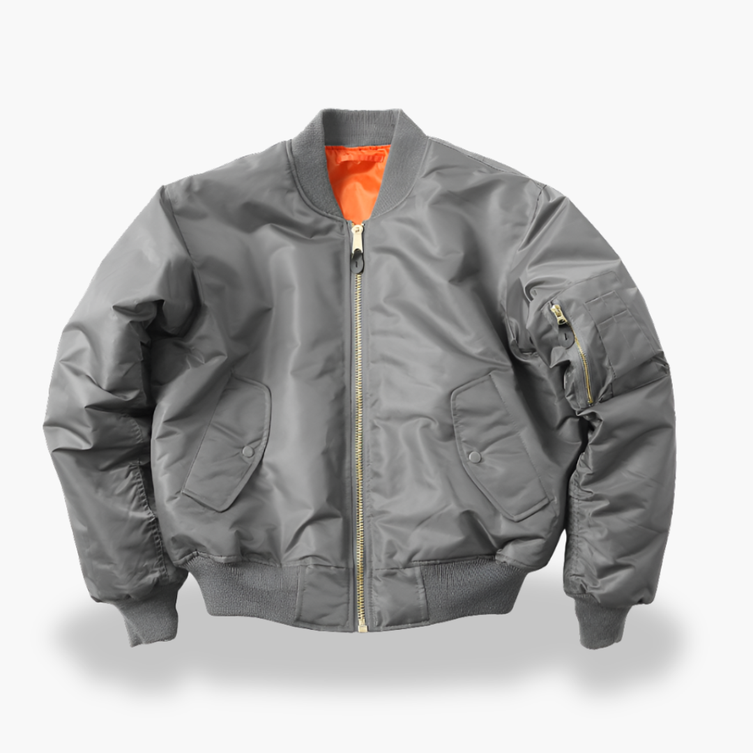 Giacca Bomber Unisex Leggera Casual Poliestere Zip Tasche | Altivaro