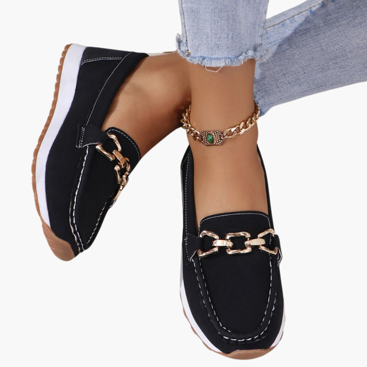 Scarpe Donna Mocassini Neri Altavilla Eleganti Casual Comfort | Altivaro-Altivaro