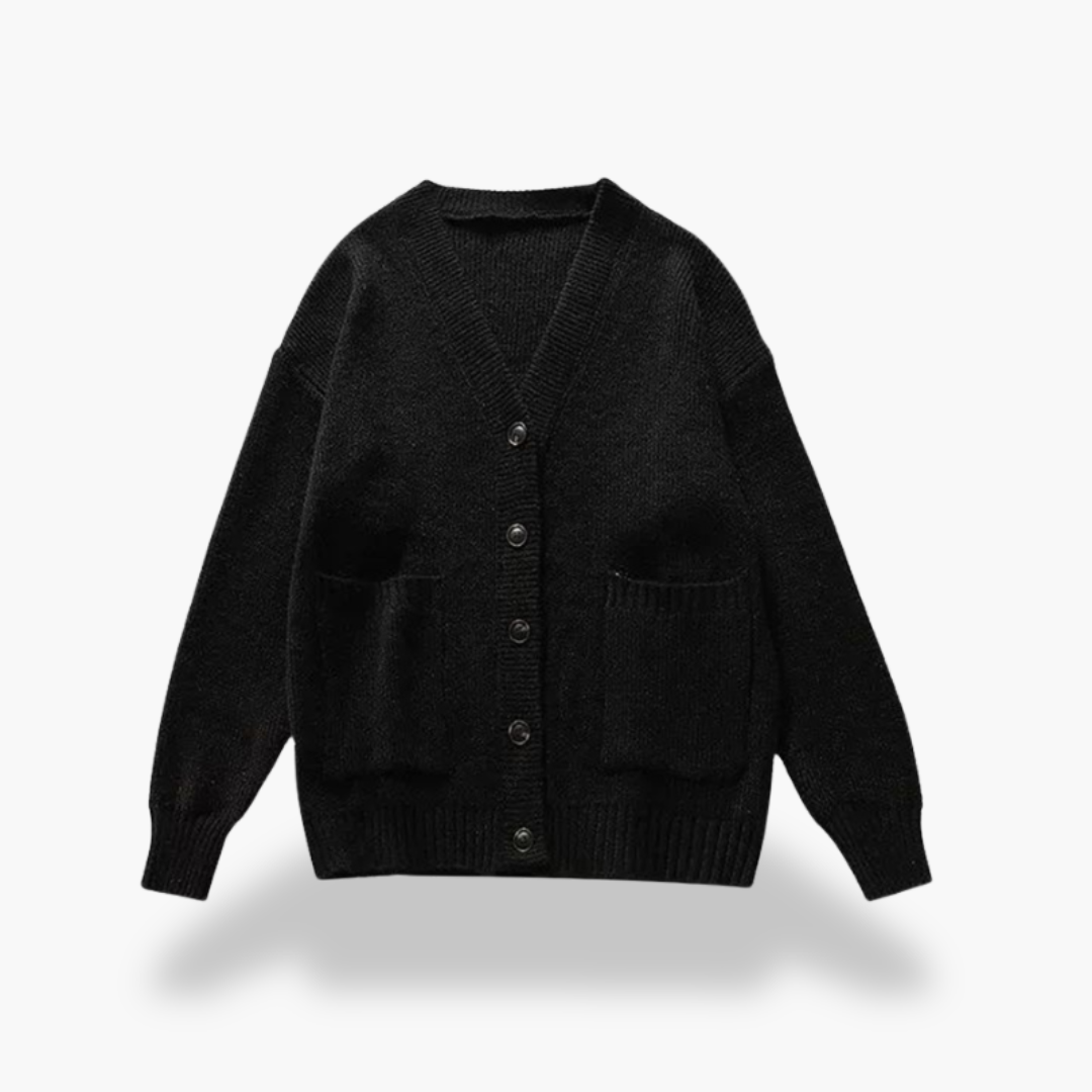 Cardigan Donna Oversize Lungo Maglia | Altivaro