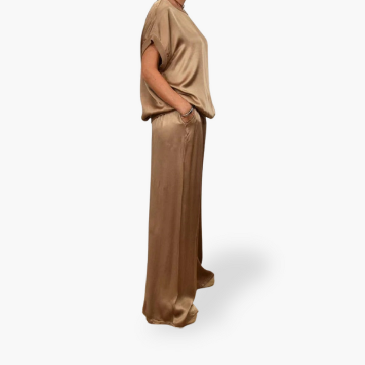 Completo Seta Donna Pigiama Lounge | Altivaro-Altivaro