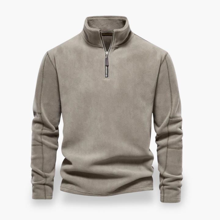 Men's Zip-Up Fleece Sweatshirt | Altivaro