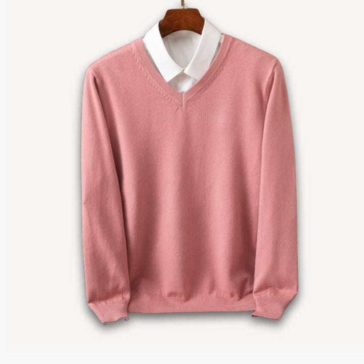 Maglione Scollo V Uomo Casual | Altivaro-Altivaro
