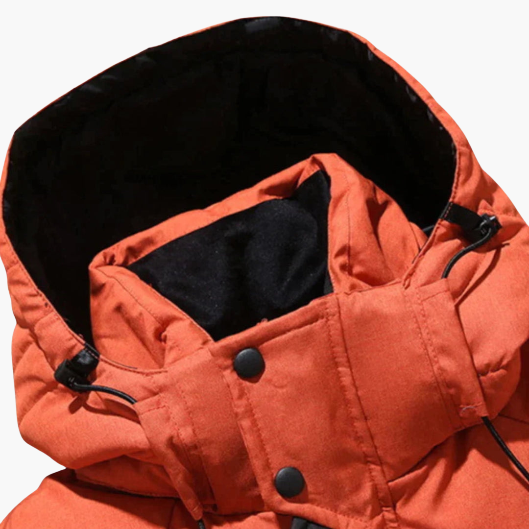 Giubbotto Invernale Uomo Impermeabile Cappuccio Piumino Tecnico | Altivaro