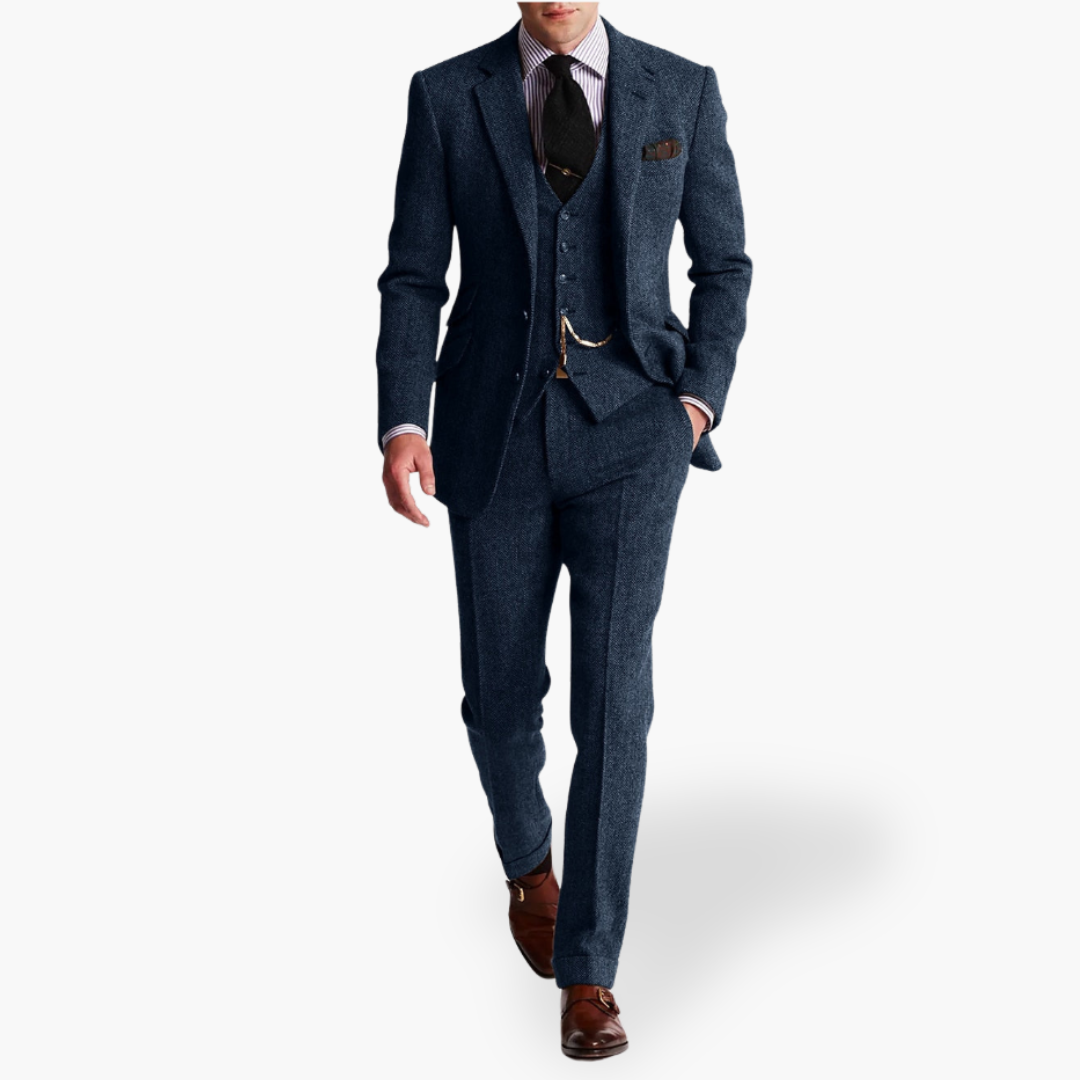 Abito Uomo in Tweed con Giacca e Pantaloni | Altivaro