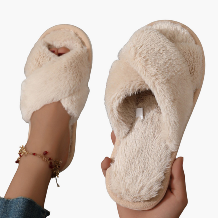 Women's Plush Orthopedic Non-slip Slippers | Altivaro